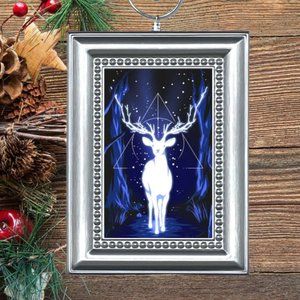 Harry Potter Expecto Petronum Stag Patronus Charm Christmas‎ Tree Ornament